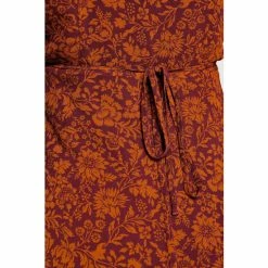 Apricot Red & Orange Erdem Flowers Wrap Maxi Dress -Apricot Shop unnamed file 1000