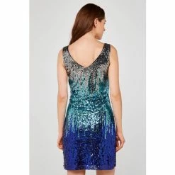 Alternative view of Apricot Blue Sequin Bodycon Dress