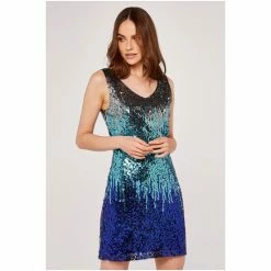 Apricot Blue Sequin Bodycon Dress -Apricot Shop unnamed file 1039