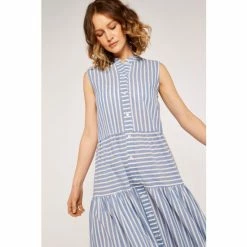 Apricot Blue Panel Midi Dress -Apricot Shop unnamed file 112