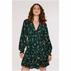 Apricot Black Multi Soft Floral Tiered Dress -Apricot Shop unnamed file 1200