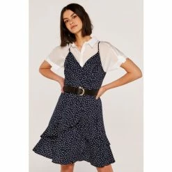Apricot Navy Cami Mini Dots Ruffle Dress -Apricot Shop unnamed file 1251