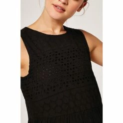 Apricot Black Broderie Anglaise Tiered Dress -Apricot Shop unnamed file 128