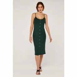 Apricot Green Jersey Ribbed Cami Dress -Apricot Shop unnamed file 1297