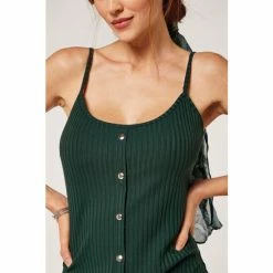 Apricot Green Jersey Ribbed Cami Dress -Apricot Shop unnamed file 1298