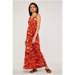 Apricot Green 70s Marble Maxidress -Apricot Shop unnamed file 136