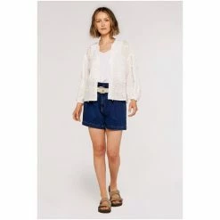 Apricot Cream 3D Embroided Volume Sleeve Top -Apricot Shop unnamed file 1509