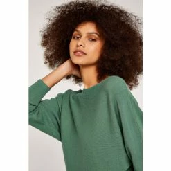 Apricot Green Clean Look Batwing Jumper -Apricot Shop unnamed file 1665