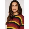 Apricot Yellow & Red Multistripe Jumper