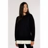 Apricot Black Oversized Underlay Jumper