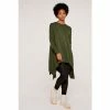 Apricot Green Oversized Button Jumper