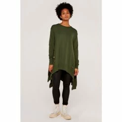Apricot Green Oversized Button Jumper -Apricot Shop unnamed file 1745