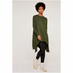 Apricot Green Oversized Button Jumper -Apricot Shop unnamed file 1747