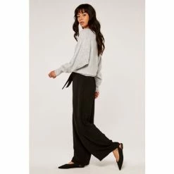 Apricot Silver Sequin Slash Neck Jumper -Apricot Shop unnamed file 1795