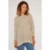 Apricot Cream Shimmer Oversized Jumper