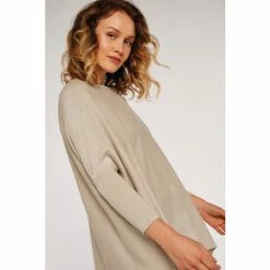 Apricot Cream Shimmer Oversized Jumper -Apricot Shop unnamed file 1836