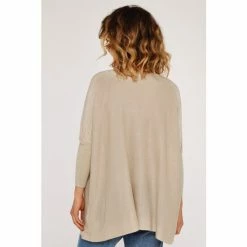 Apricot Cream Shimmer Oversized Jumper -Apricot Shop unnamed file 1838