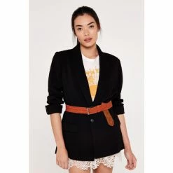 Apricot Black Boyfriend Blazer -Apricot Shop unnamed file 1852