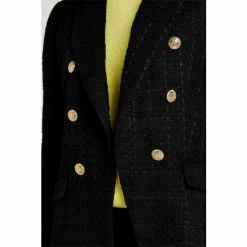 Apricot Black Tailored Tweed Blazer -Apricot Shop unnamed file 1913