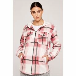 Apricot Black Check Zip Through Shacket -Apricot Shop unnamed file 1953