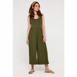 Apricot Green Strappy Culotte Jumpsuit -Apricot Shop unnamed file 1997
