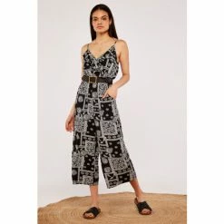 Apricot Black Vintage Patchwork Cami Jumpsuit -Apricot Shop unnamed file 2023