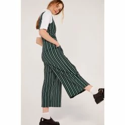 Apricot Green Stripe V-Neck Pocket Jumpsuit -Apricot Shop unnamed file 2039