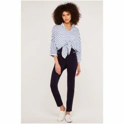 Apricot Black Buttons Ponte Trousers -Apricot Shop unnamed file 2298