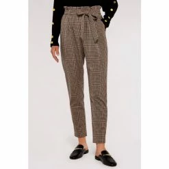 Apricot Brown Heritage Warm Check Trousers -Apricot Shop unnamed file 2317