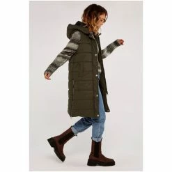 Apricot Black Padded Longline Hooded Gilet -Apricot Shop unnamed file 2336