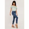 Apricot Blue Sienna Mid Rise Skinny Jeans