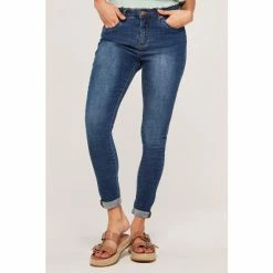 Apricot Blue Sienna Mid Rise Skinny Jeans -Apricot Shop unnamed file 2401