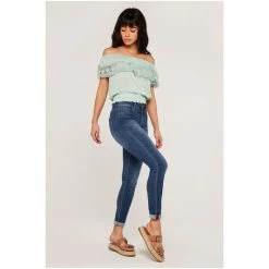 Apricot Blue Sienna Mid Rise Skinny Jeans -Apricot Shop unnamed file 2403