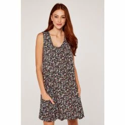 Apricot Blue Vintage Ditsy Print Pocket Dress -Apricot Shop unnamed file 367