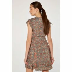 Apricot Green Wildflower Ruffle Dress -Apricot Shop unnamed file 397