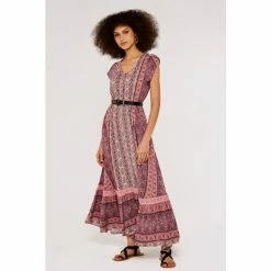 Apricot Pink Folk Paisley Crochet Maxi Dress -Apricot Shop unnamed file 560