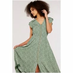 Apricot Green Mini Dot Crochet Maxi Dress -Apricot Shop unnamed file 60