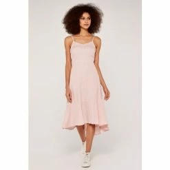 Apricot Light Pink Flounce Midi Dress -Apricot Shop unnamed file 711