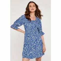 Apricot Blue Milkmaid Dress -Apricot Shop unnamed file 716