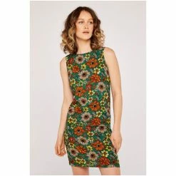 Apricot Green 70s Floral Shift Dress -Apricot Shop unnamed file 95